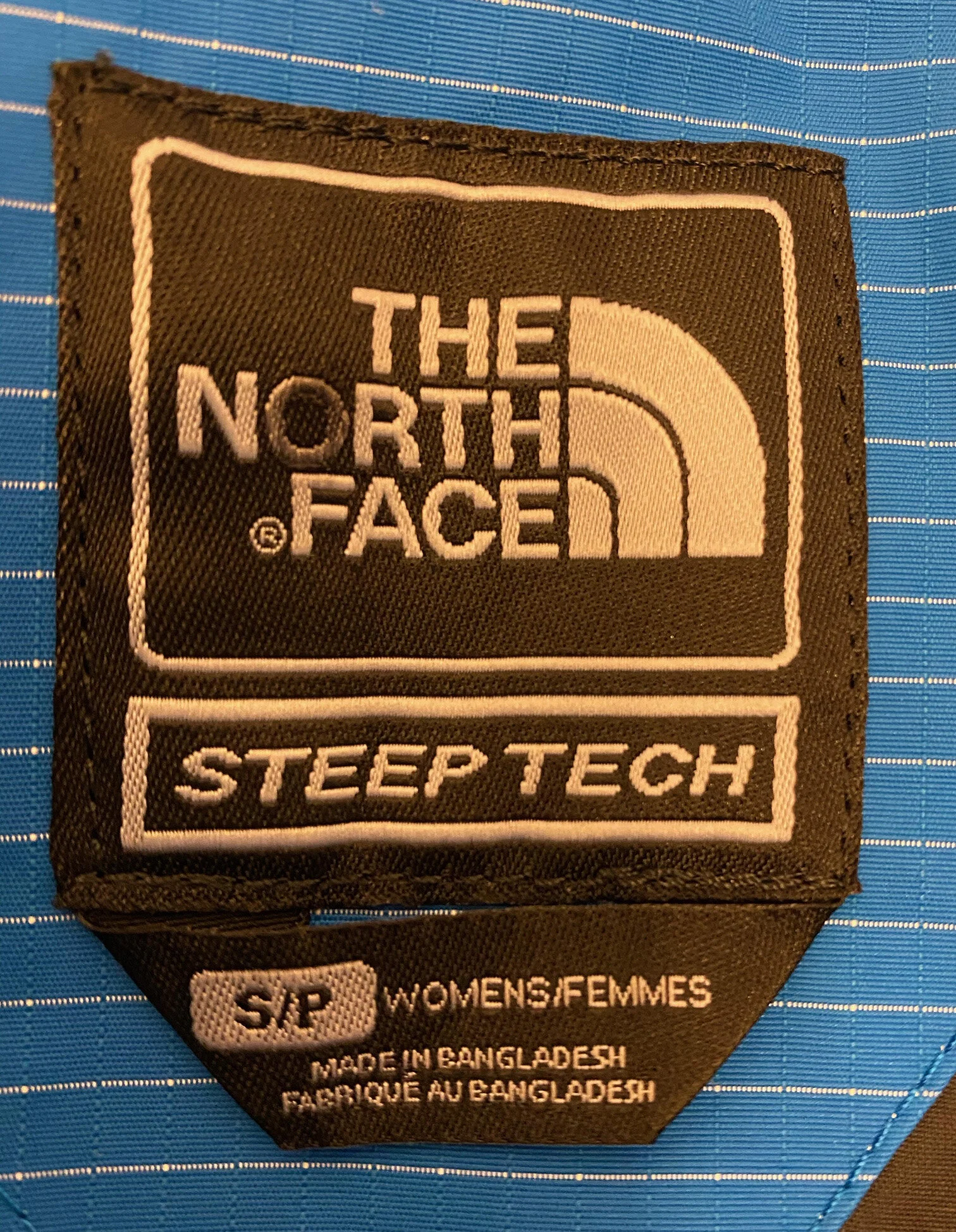 Women's North Face Steep Tech Coral Blue / Black (Size Women's S